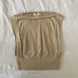 maeve knit sweater vest tank